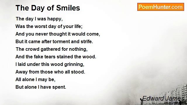Edward James - The Day of Smiles