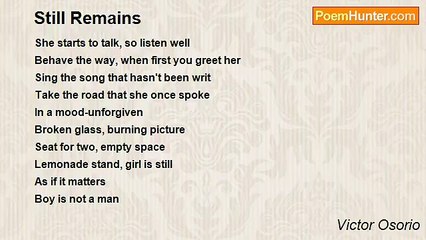 Victor Osorio - Still Remains