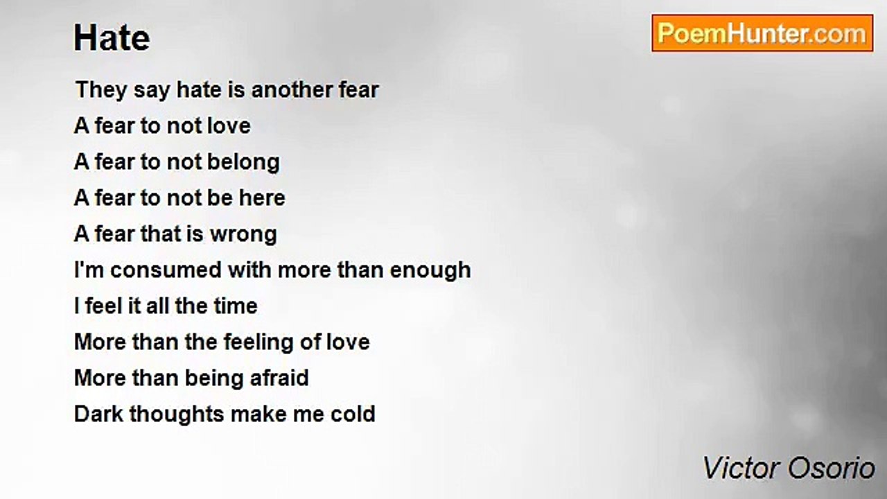 Victor Osorio - Hate