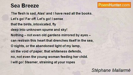 Stéphane Mallarmé - Sea Breeze