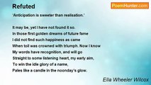 Ella Wheeler Wilcox - Refuted