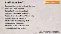 Bobby Marbles Mobley - Stuff Stuff Stuff