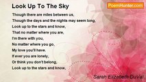 Sarah Elizabeth DuVal - Look Up To The Sky