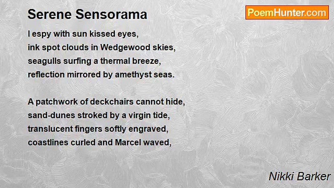 Nikki Barker - Serene Sensorama