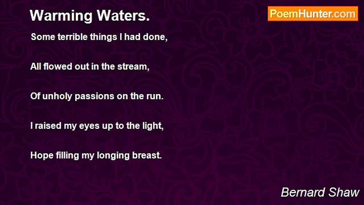 Bernard Shaw - Warming Waters.