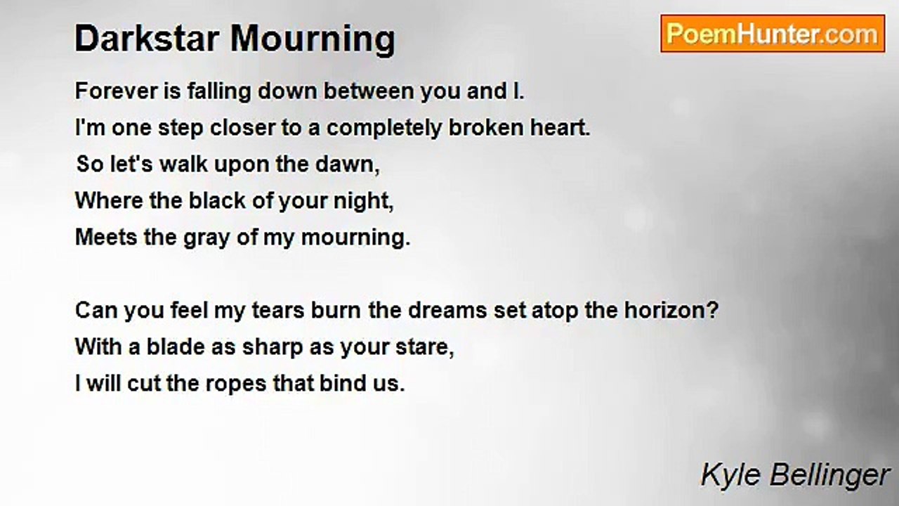 Kyle Bellinger - Darkstar Mourning