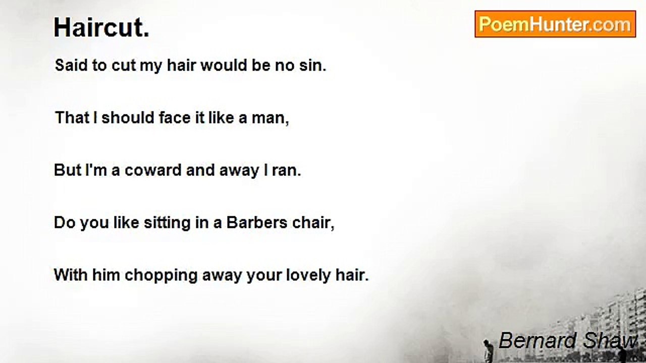 Bernard Shaw - Haircut.