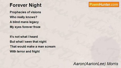 Aaron(AarionLee) Morris - Forever Night