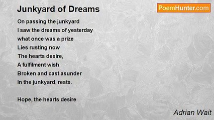 Adrian Wait - Junkyard of Dreams