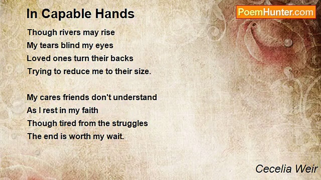 Cecelia Weir - In Capable Hands