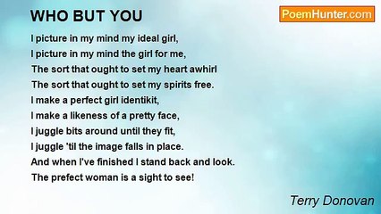 Terry Donovan - WHO BUT YOU