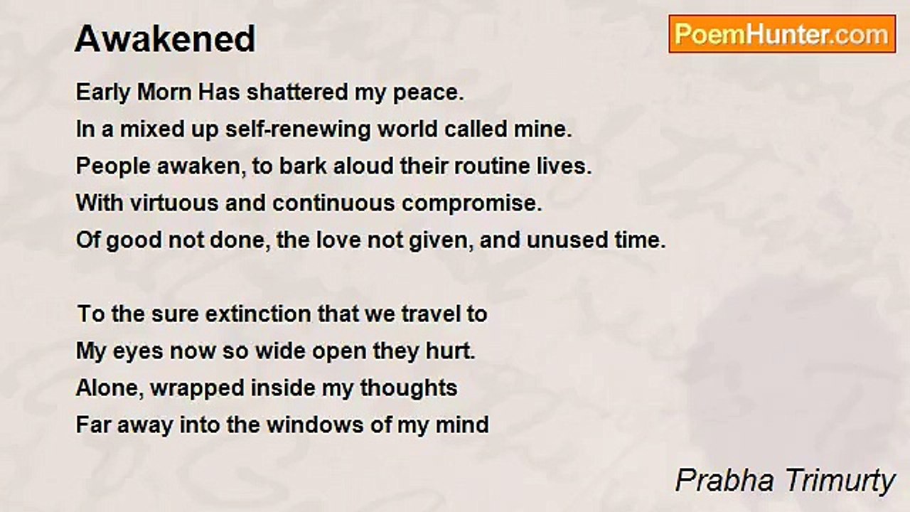 Prabha Trimurty - Awakened
