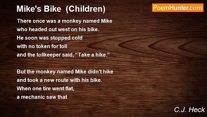 C.J. Heck - Mike's Bike  (Children)