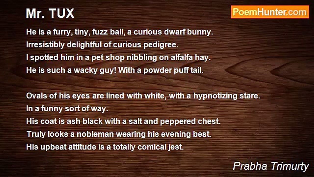 Prabha Trimurty - Mr. TUX