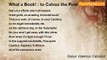 Gaius Valerius Catullus - What a Book! : to Calvus the Poet