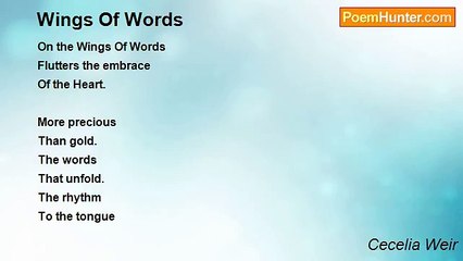 Cecelia Weir - Wings Of Words