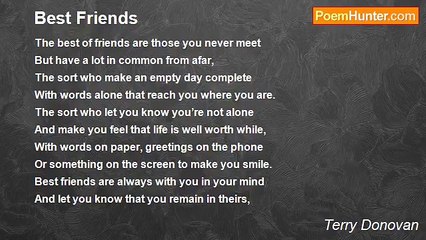 Terry Donovan - Best Friends