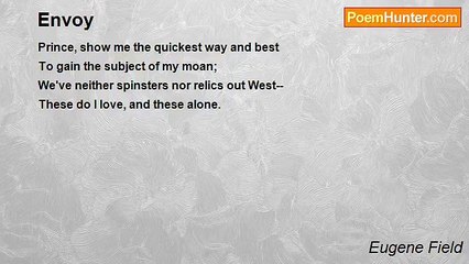 Eugene Field - Envoy