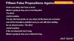 Jack Spicer - Fifteen False Propositions Against God - Section XIII