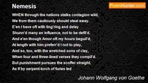 Johann Wolfgang von Goethe - Nemesis