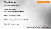 Johann Wolfgang von Goethe - The Spinner