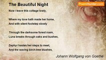Johann Wolfgang von Goethe - The Beautiful Night
