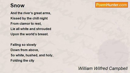 William Wilfred Campbell - Snow