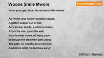 William Barnes - Woone Smile Mwore