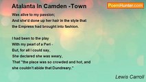 Lewis Carroll - Atalanta In Camden -Town