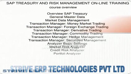 sap trm online training