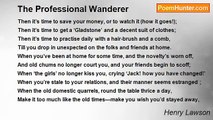 Henry Lawson - The Professional Wanderer