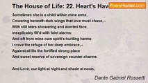 Dante Gabriel Rossetti - The House of Life: 22. Heart's Haven