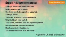 Algernon Charles Swinburne - Étude Réaliste (excerpts)