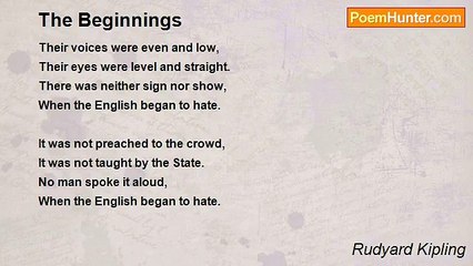 Rudyard Kipling - The Beginnings
