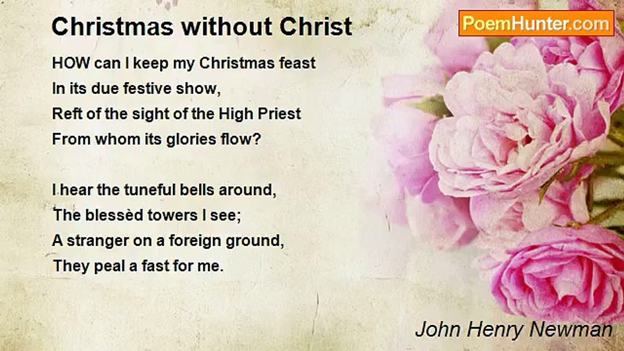 John Henry Newman - Christmas without Christ