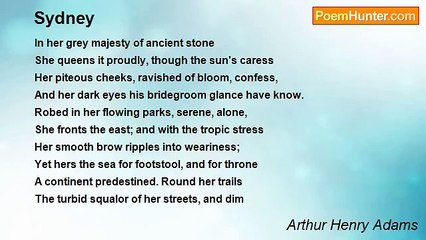 Arthur Henry Adams - Sydney
