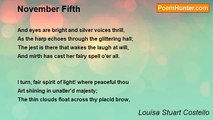 Louisa Stuart Costello - November Fifth