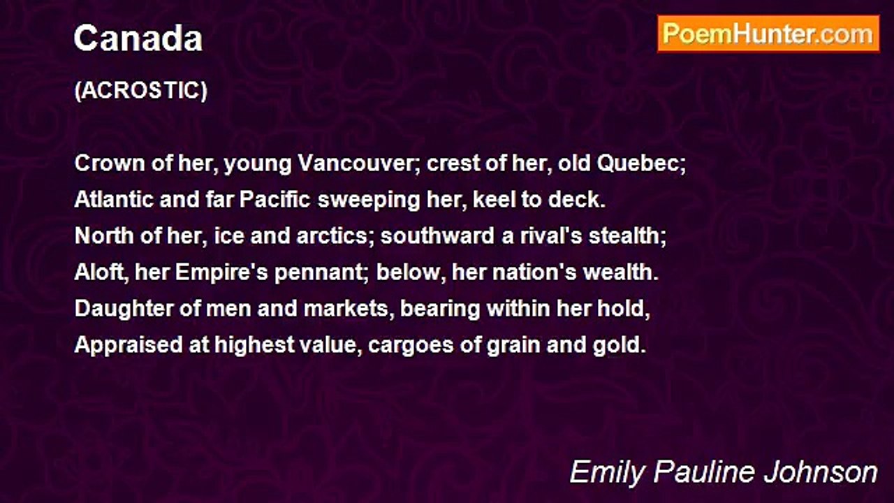 Emily Pauline Johnson - Canada