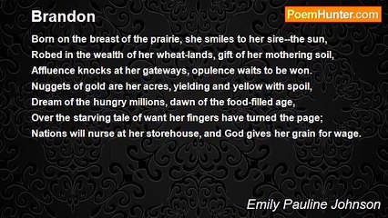 Emily Pauline Johnson - Brandon