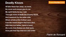 Pierre de Ronsard - Deadly Kisses