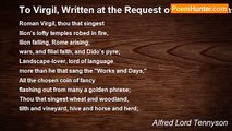 Alfred Lord Tennyson - To Virgil, Written at the Request of the Mantuans for the N