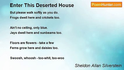 Sheldon Allan Silverstein - Enter This Deserted House