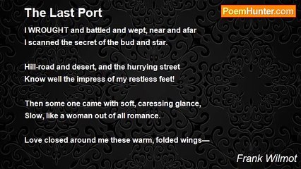 Frank Wilmot - The Last Port