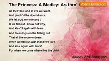 Alfred Lord Tennyson - The Princess: A Medley: As thro' the land