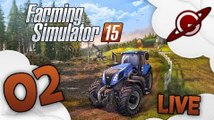 Farming simulator 2015 |  Live en Multi #2