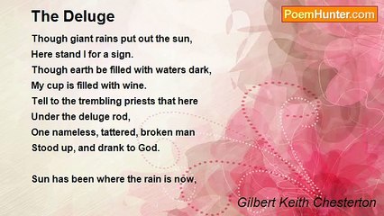 Gilbert Keith Chesterton - The Deluge