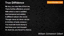 William Schwenck Gilbert - True Diffidence