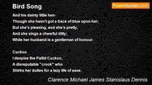 Clarence Michael James Stanislaus Dennis - Bird Song