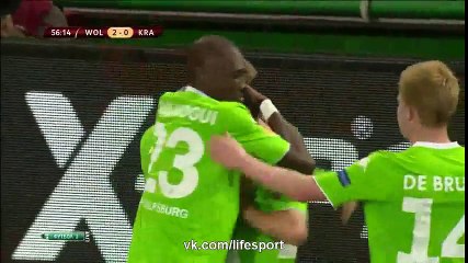 Wolfsburg 5-1 Krasnodar Maç Özeti ve Golleri 06.11.2014