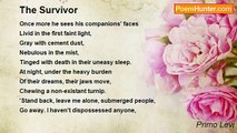 Primo Levi - The Survivor